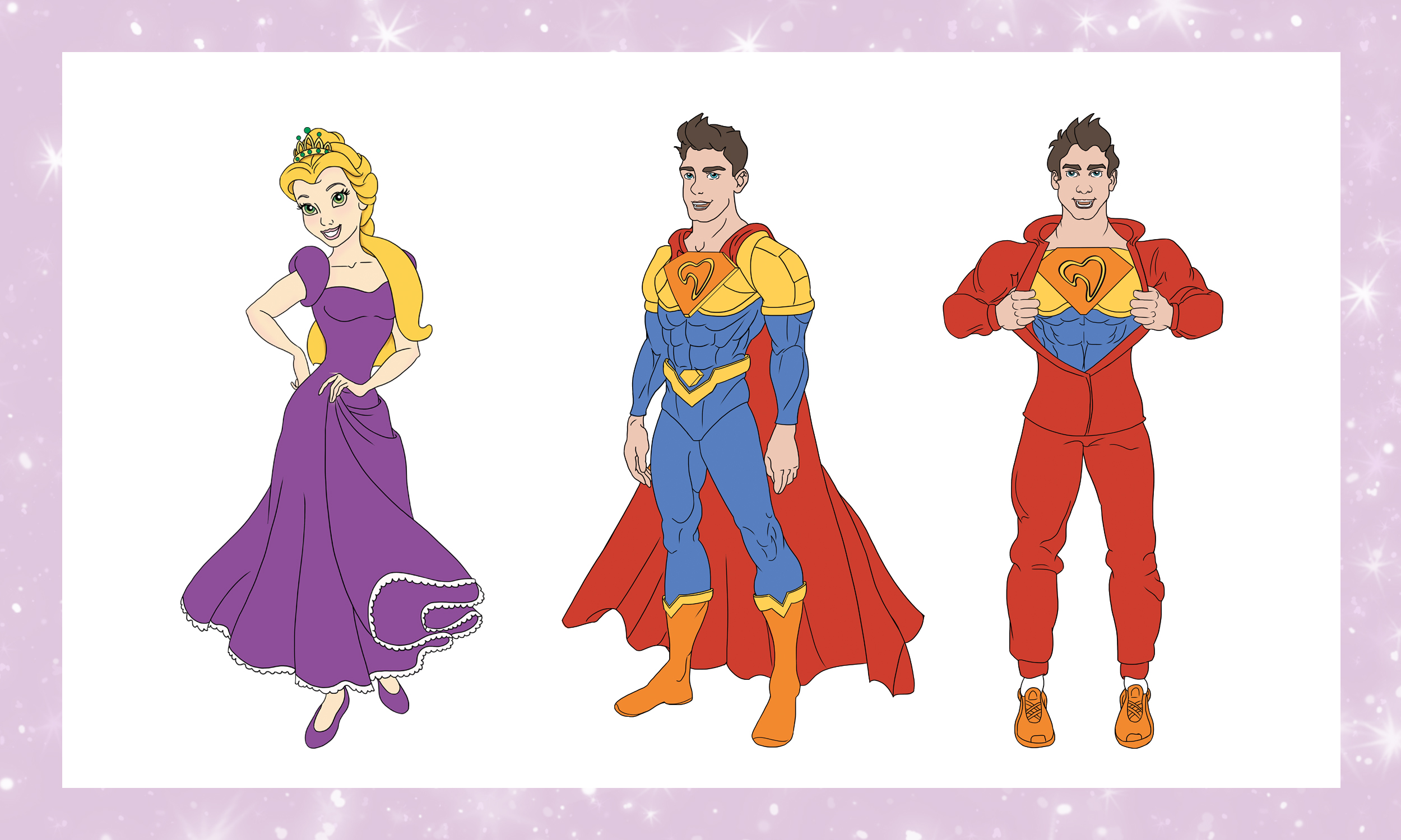 Бренд-персонаж для детских зубных щеток