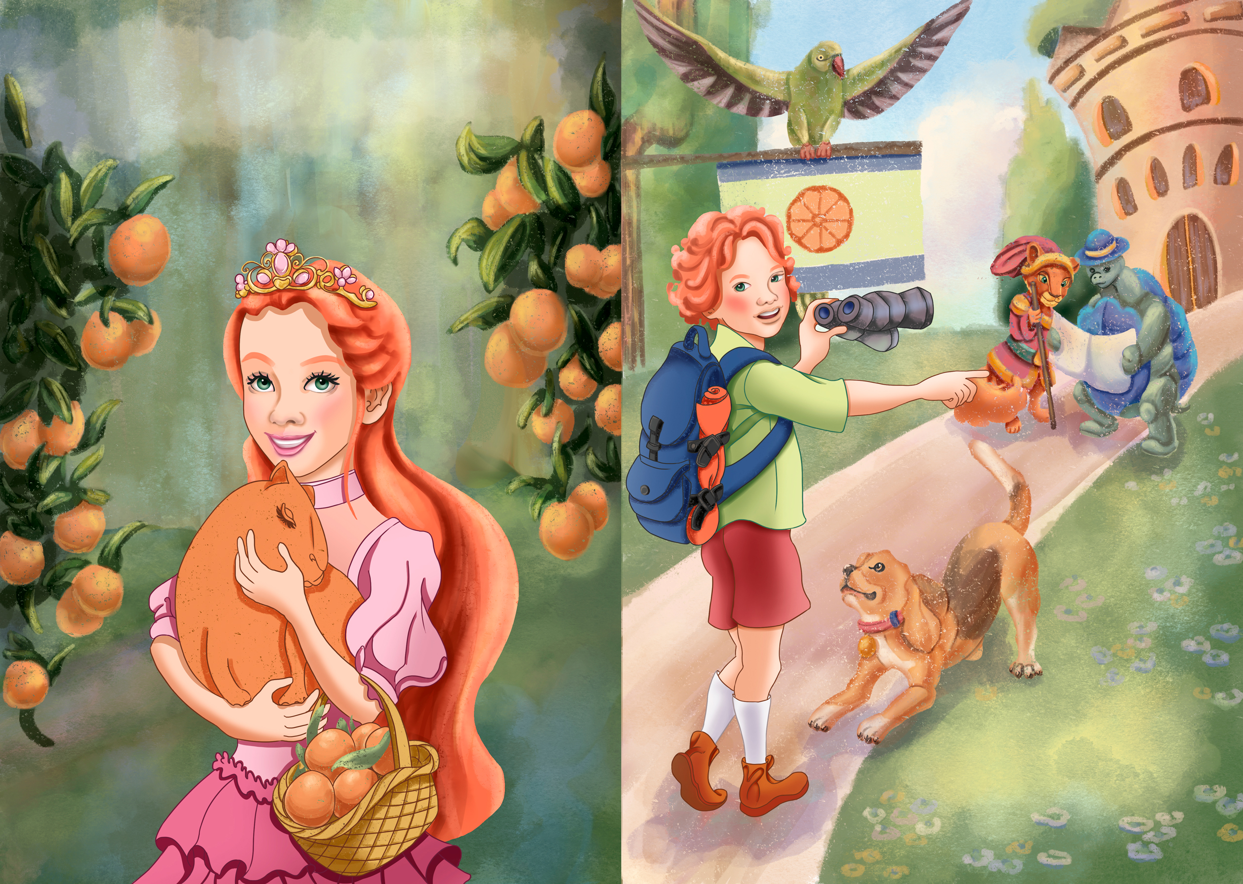 Иллюстрации к сказке