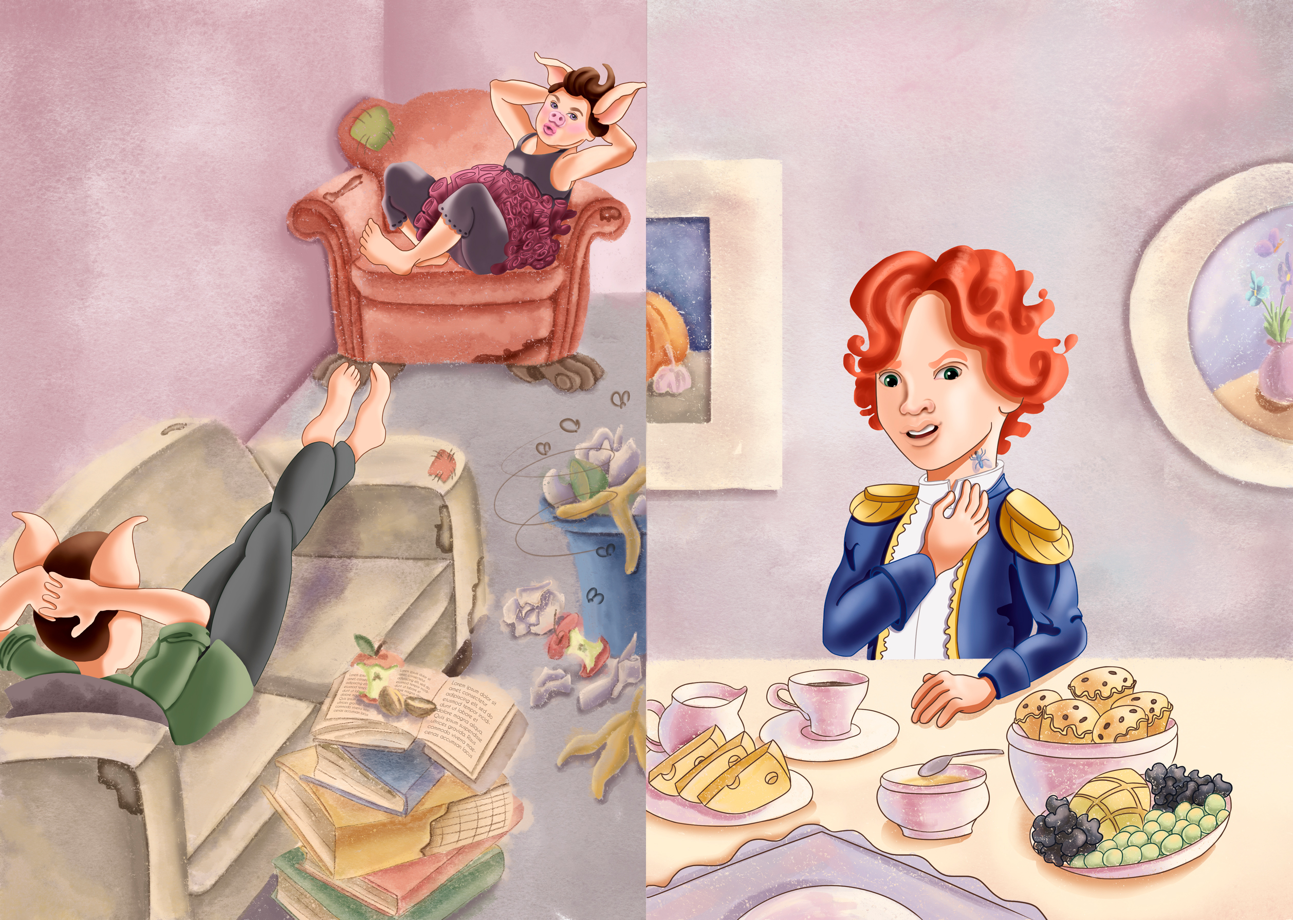 Иллюстрации к сказке