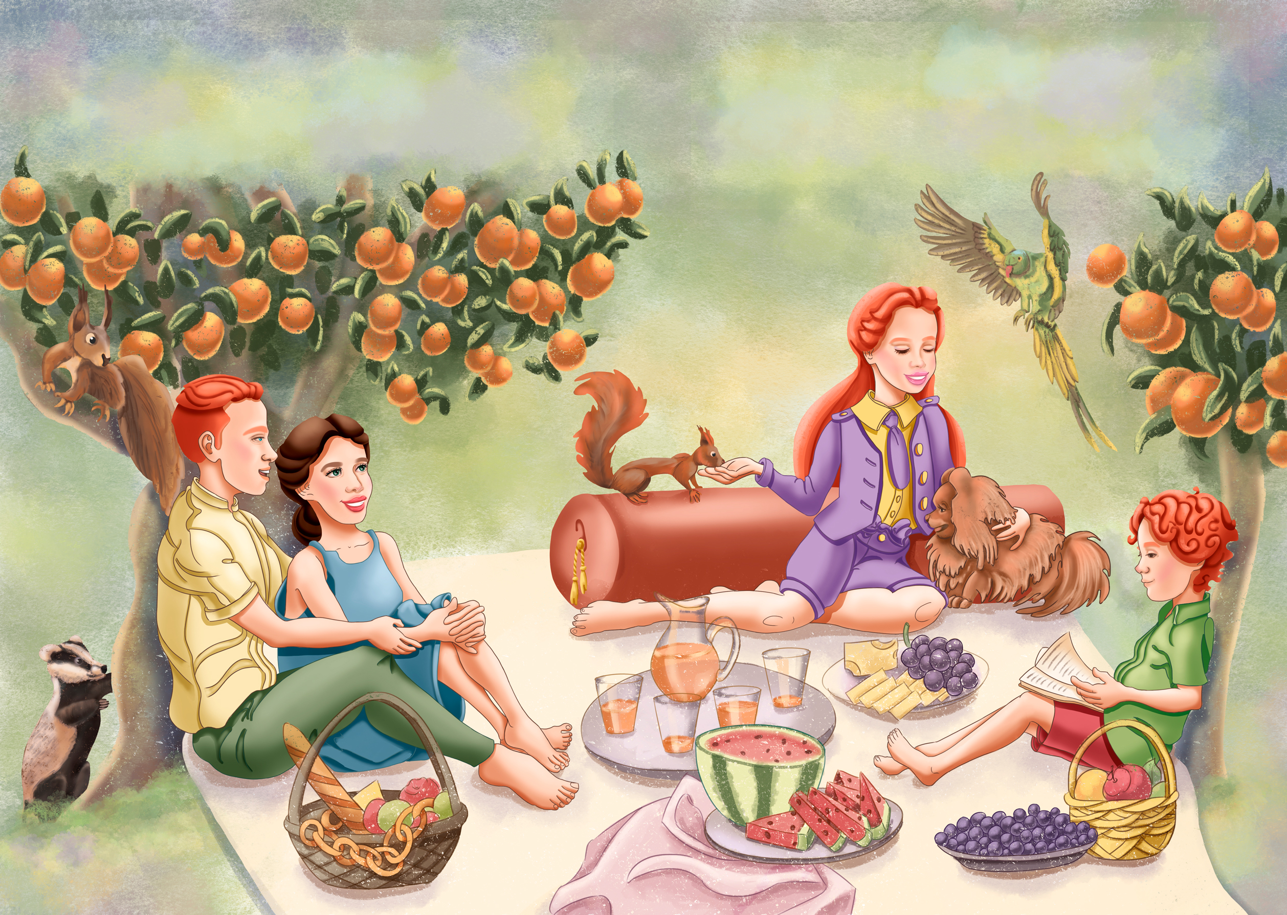 Иллюстрации к сказке