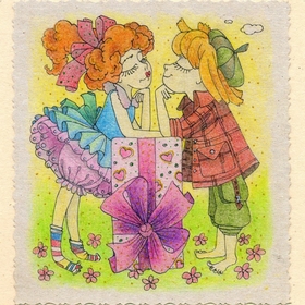 Серия открыток