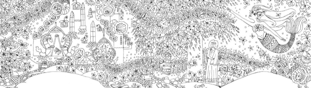 Раскраска про русалочку