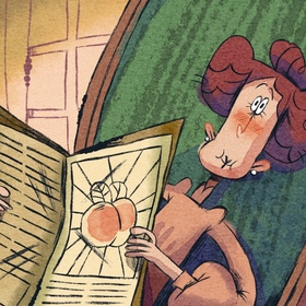 Серия иллюстраций по мотивам новеллы О. Генри «Персики»