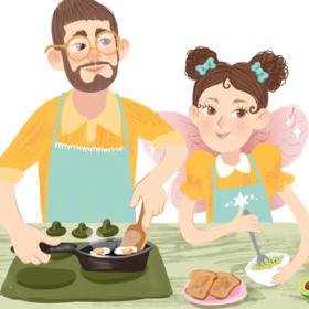 Иллюстрации для детской кулинарной книги