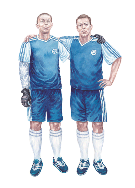 иллюстрация . Персонажи игры