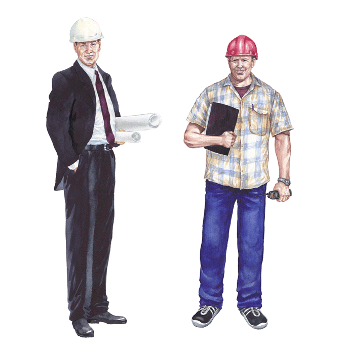 иллюстрация . Персонажи игры