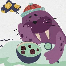 Иллюстрирование детской книги. Автор стихотворений Д. Долгих