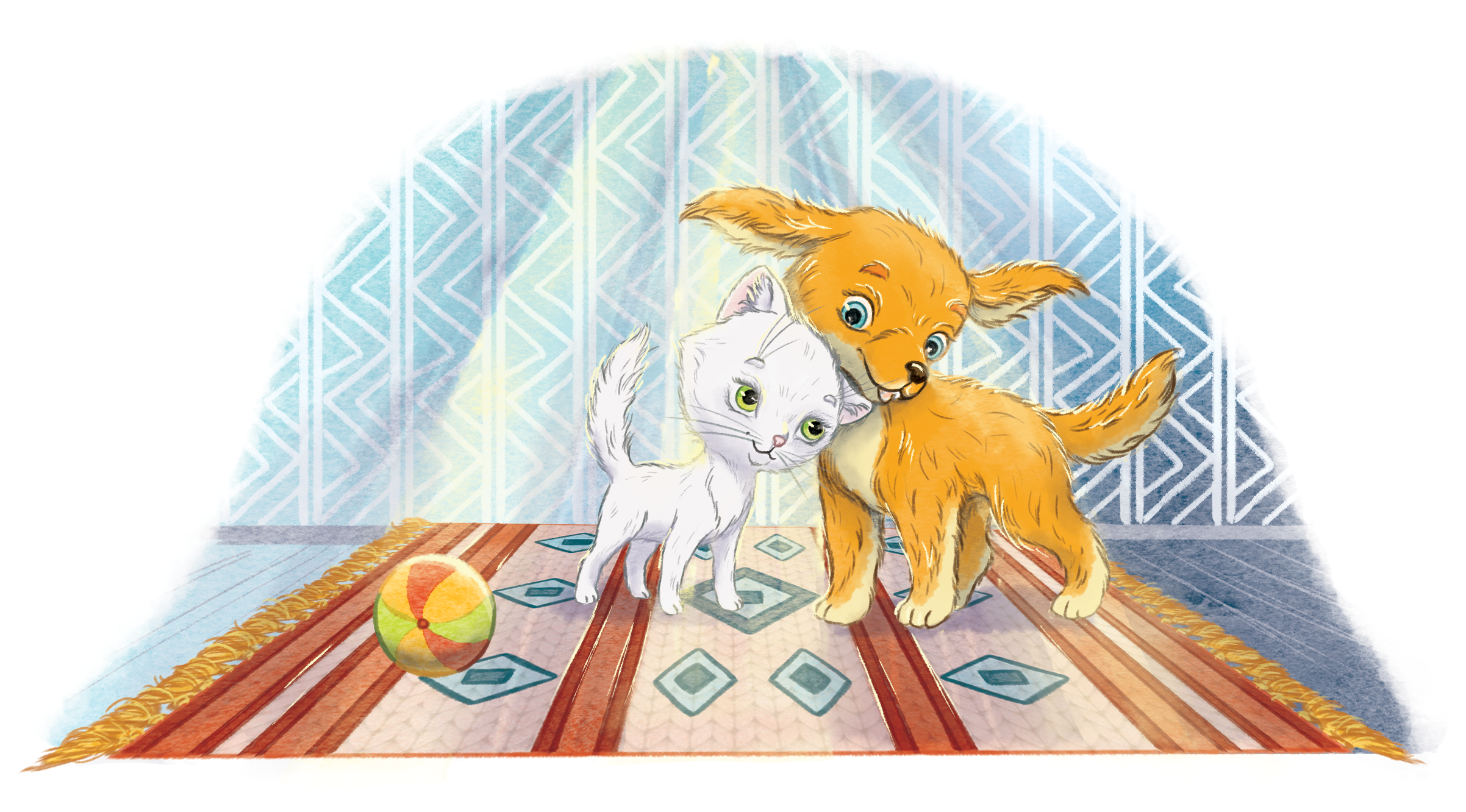 Пушок и Дружок