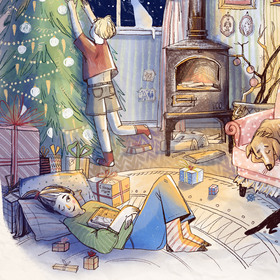 Новогодняя иллюстрация