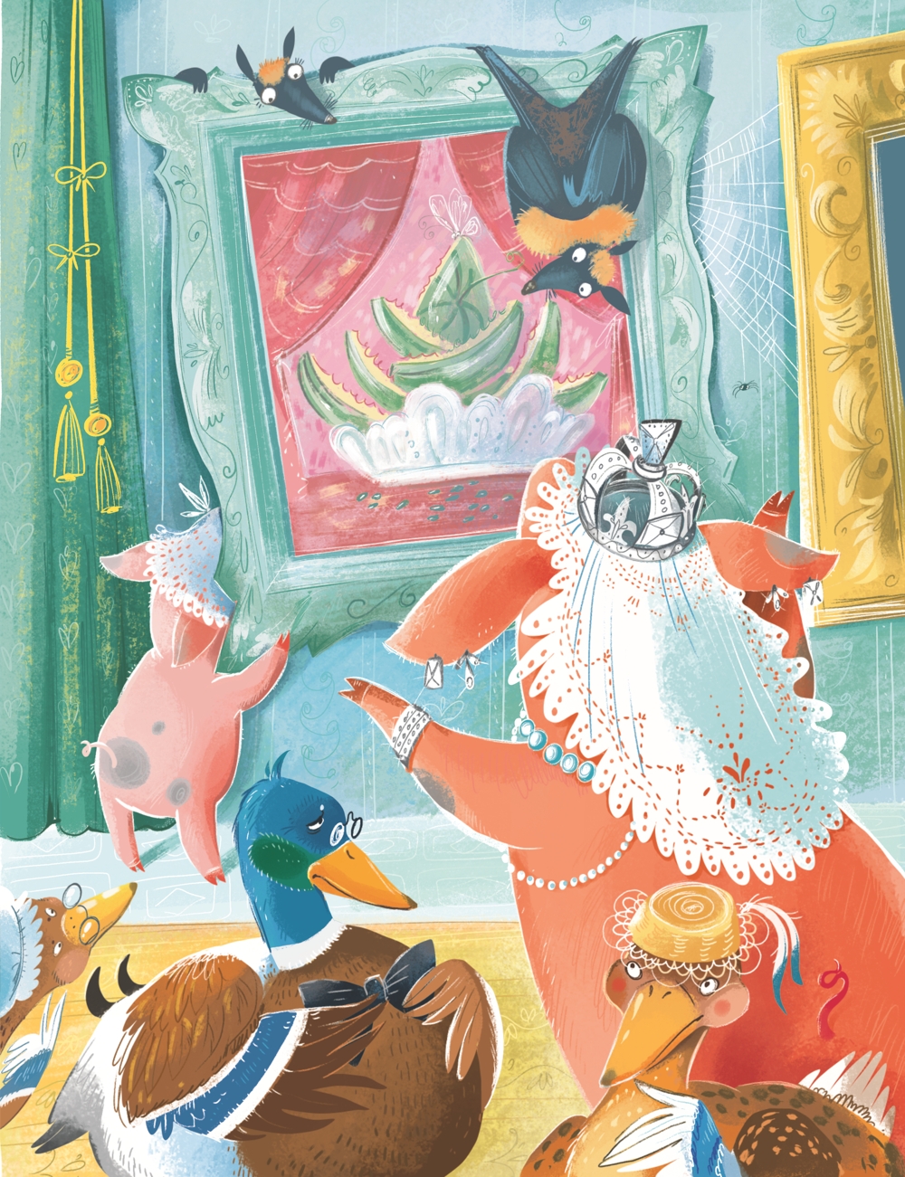 Похищения в королевском дворце. Офелия ведет расследование.