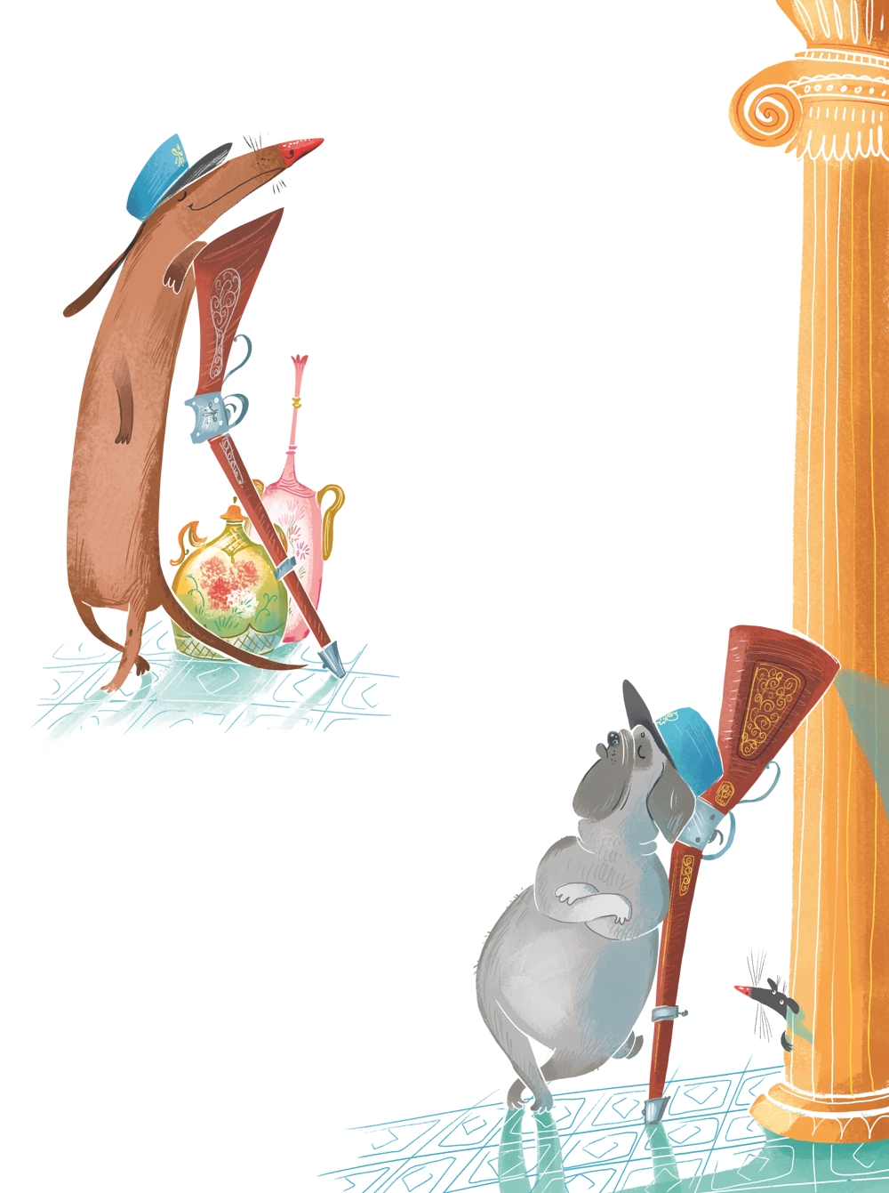 Похищения в королевском дворце. Офелия ведет расследование.