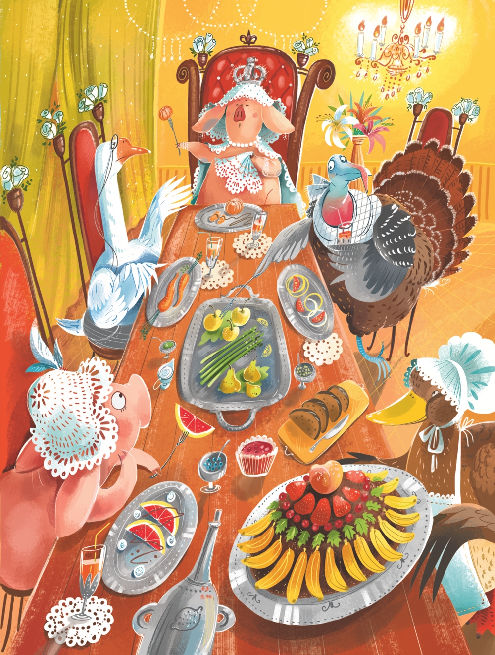 Похищения в королевском дворце. Офелия ведет расследование.