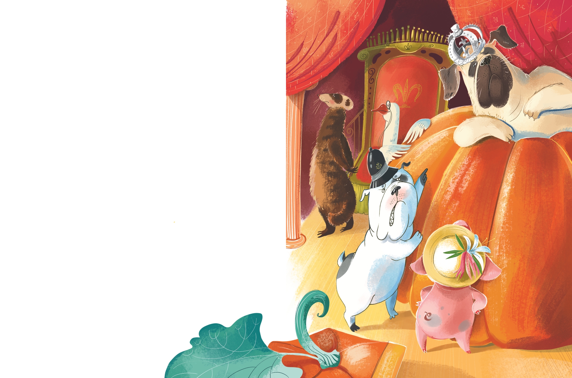 Похищения в королевском дворце. Офелия ведет расследование.