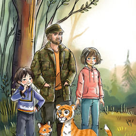 Иллюстрации к журналу о природе