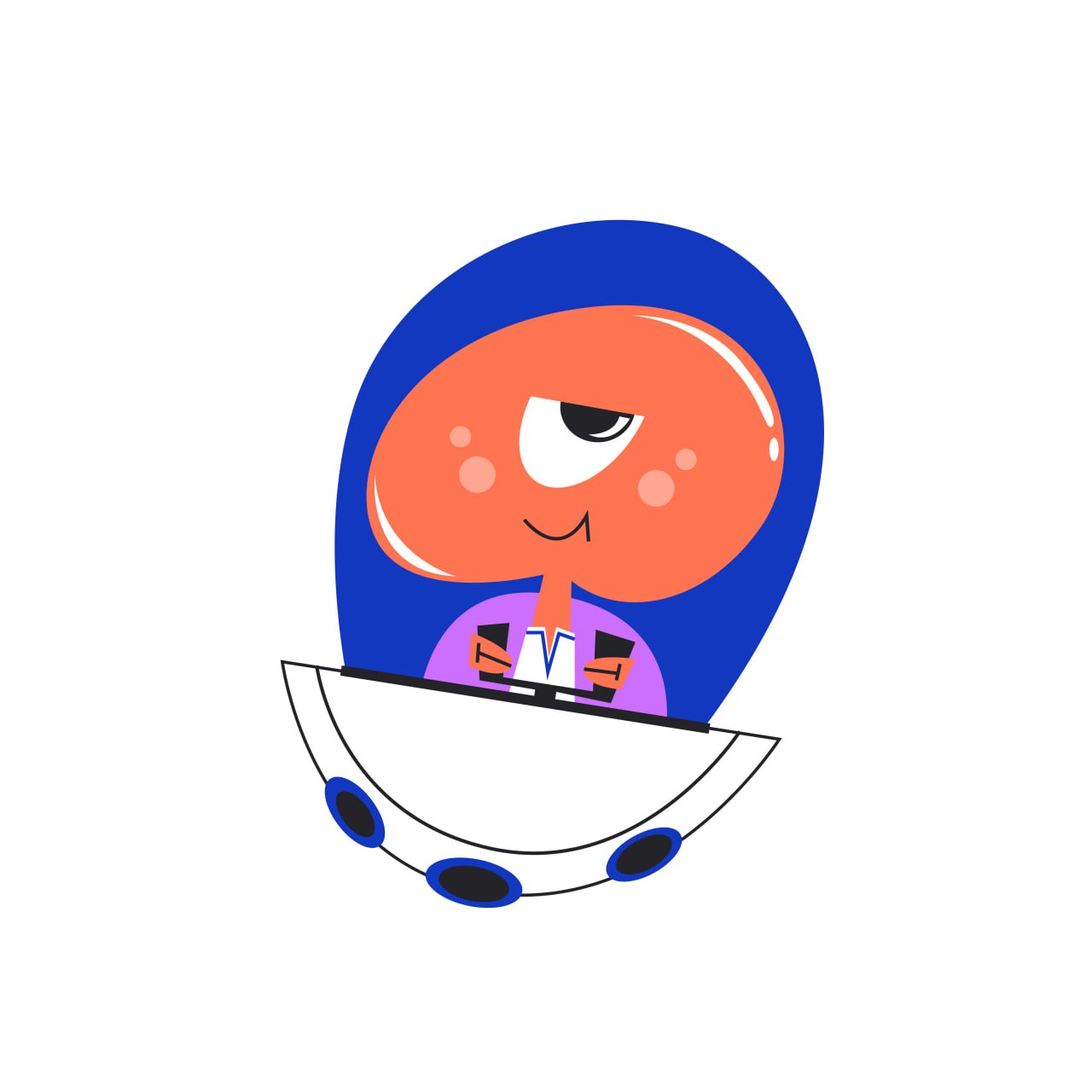 Иллюстрация для кафе ИЗИ