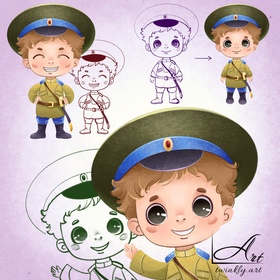 Персонаж Казачок