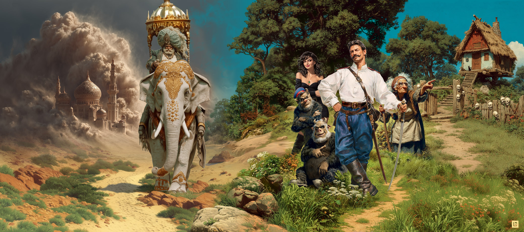 Сотник и басурманский царь / The Centurion and the Basurman