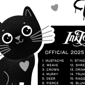 Inktober 2025 / Стикеры