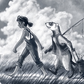 Черно-белые иллюстрации