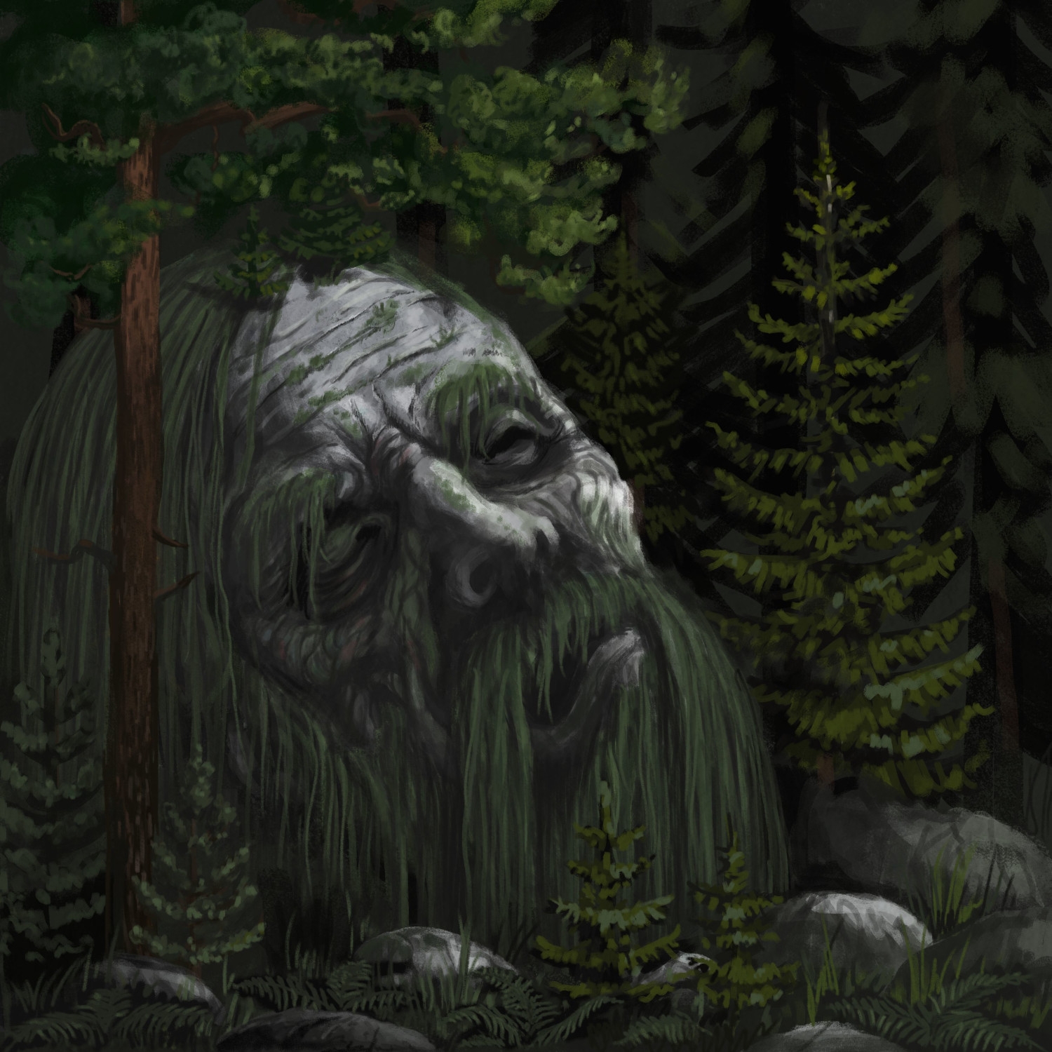 Серия иллюстраций по карельским народным рунам