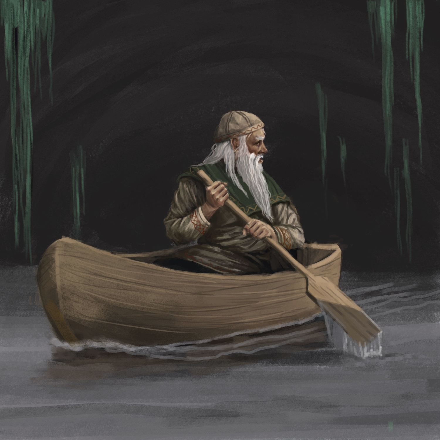 Серия иллюстраций по карельским народным рунам