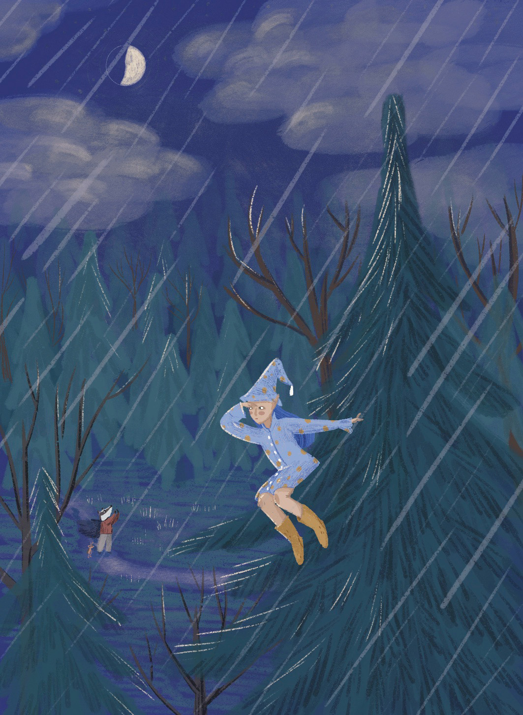 Ночной Хранитель и эхо дождя