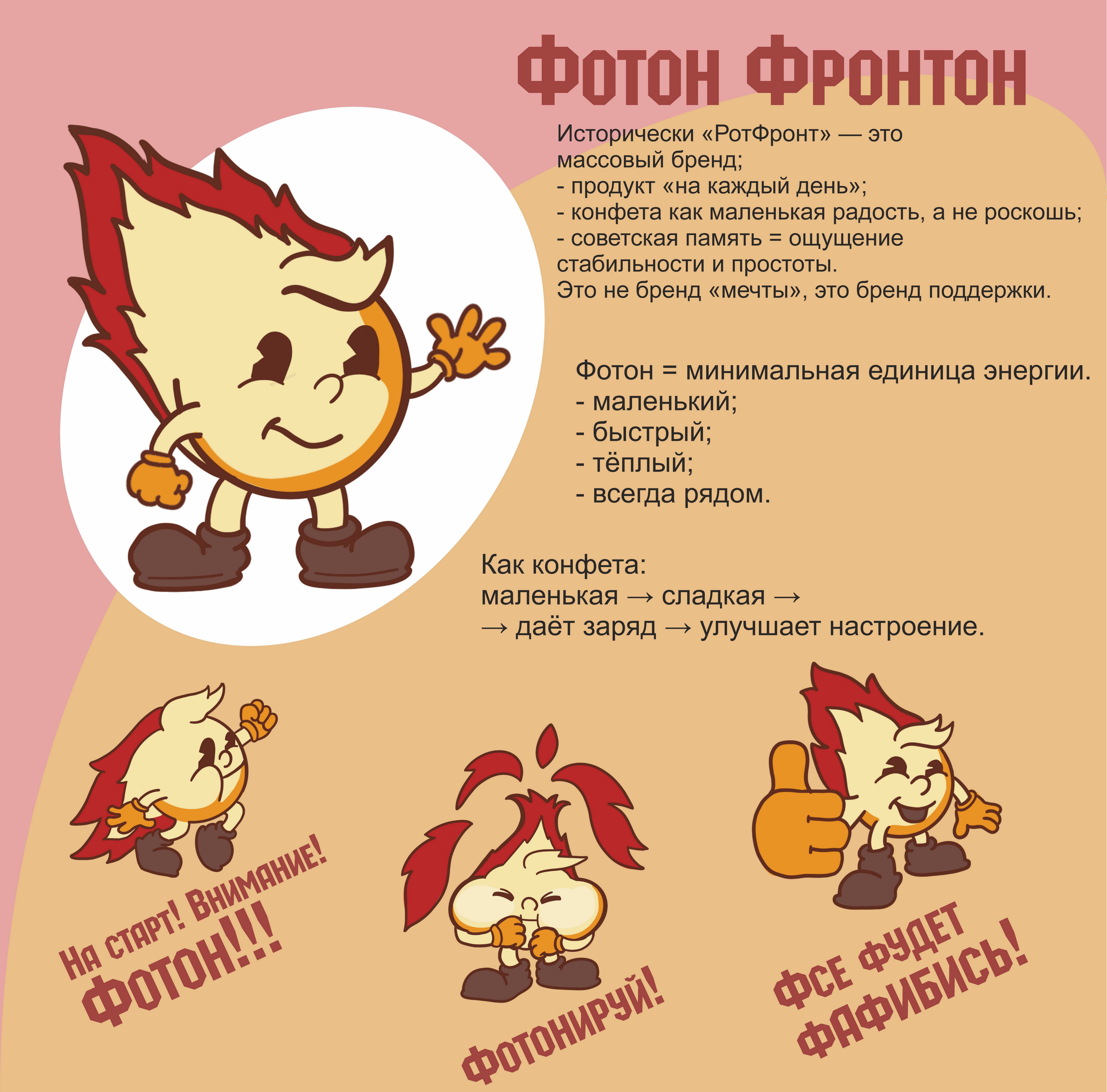 Маскот Фотон Фронтон