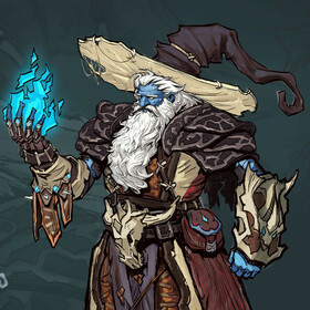 Маг. Посох. Дракон ГГ.