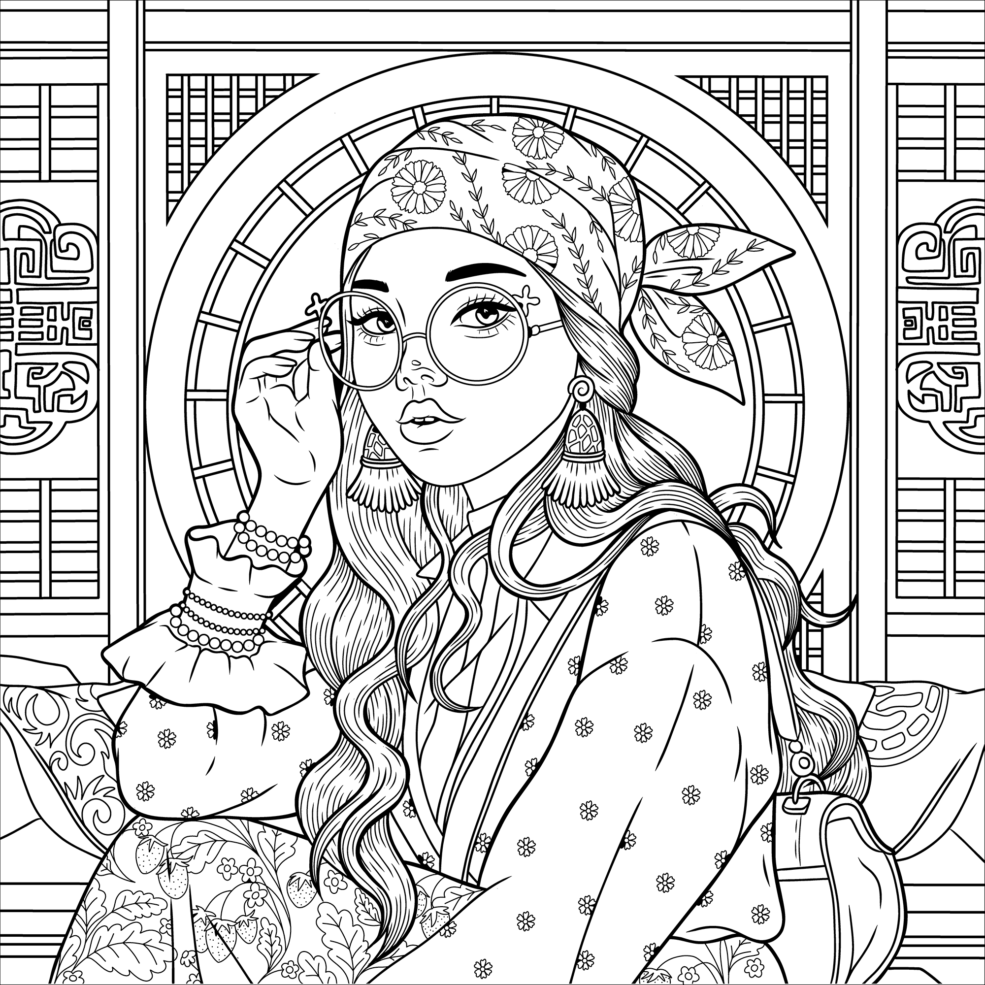 Раскраски для приложения Happy Color