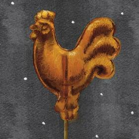 сет новогодних открыток