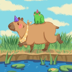 Открытка на день рождения