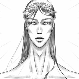  чб character portraits