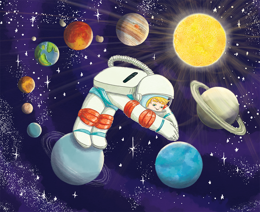 Новогодний космос