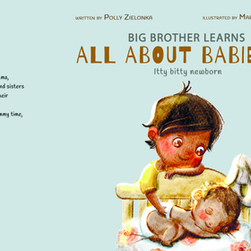 Книга первая из пяти "Big brother learns all about babies"