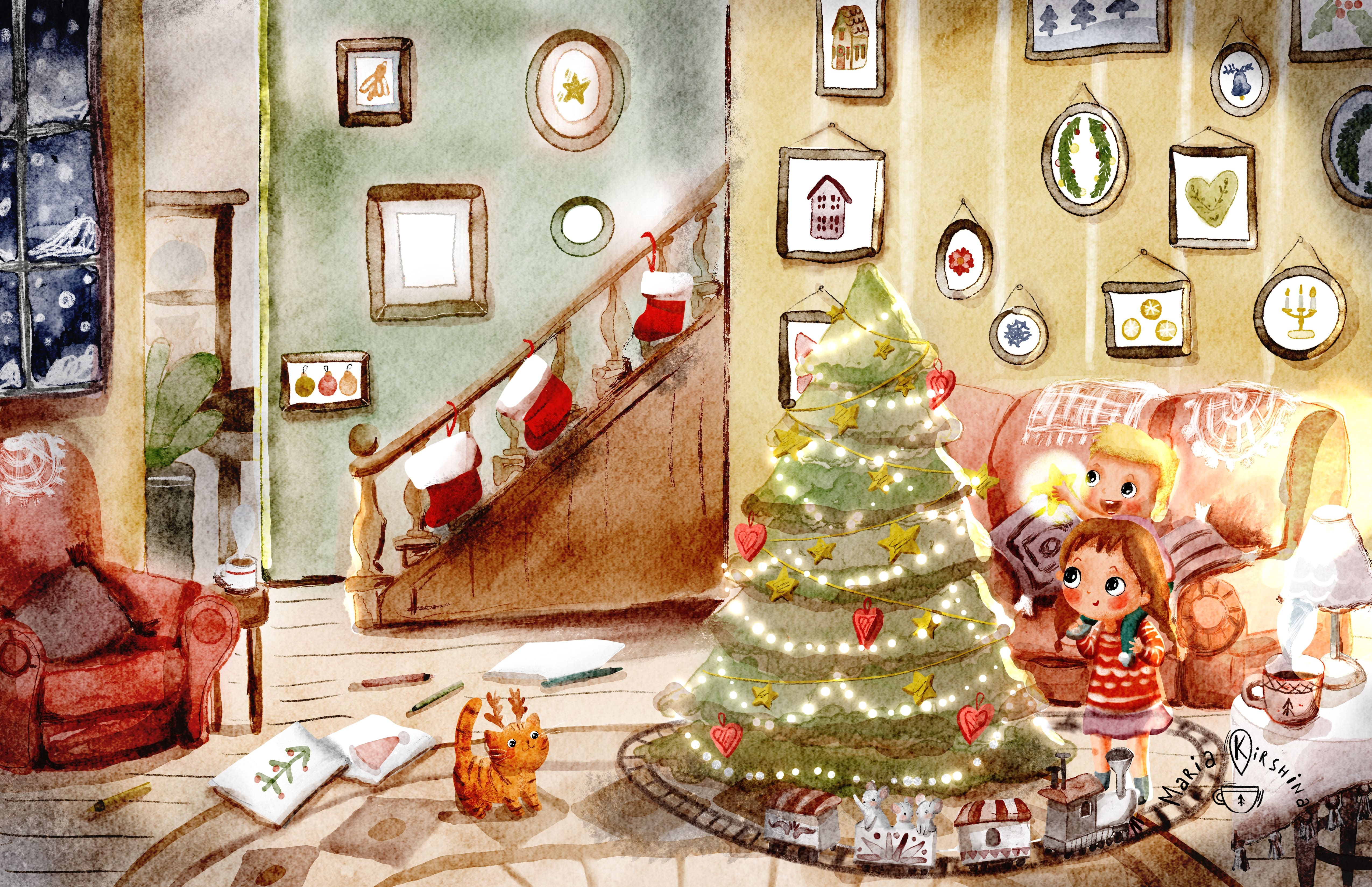 Picture book "The Christmas magic is in you"