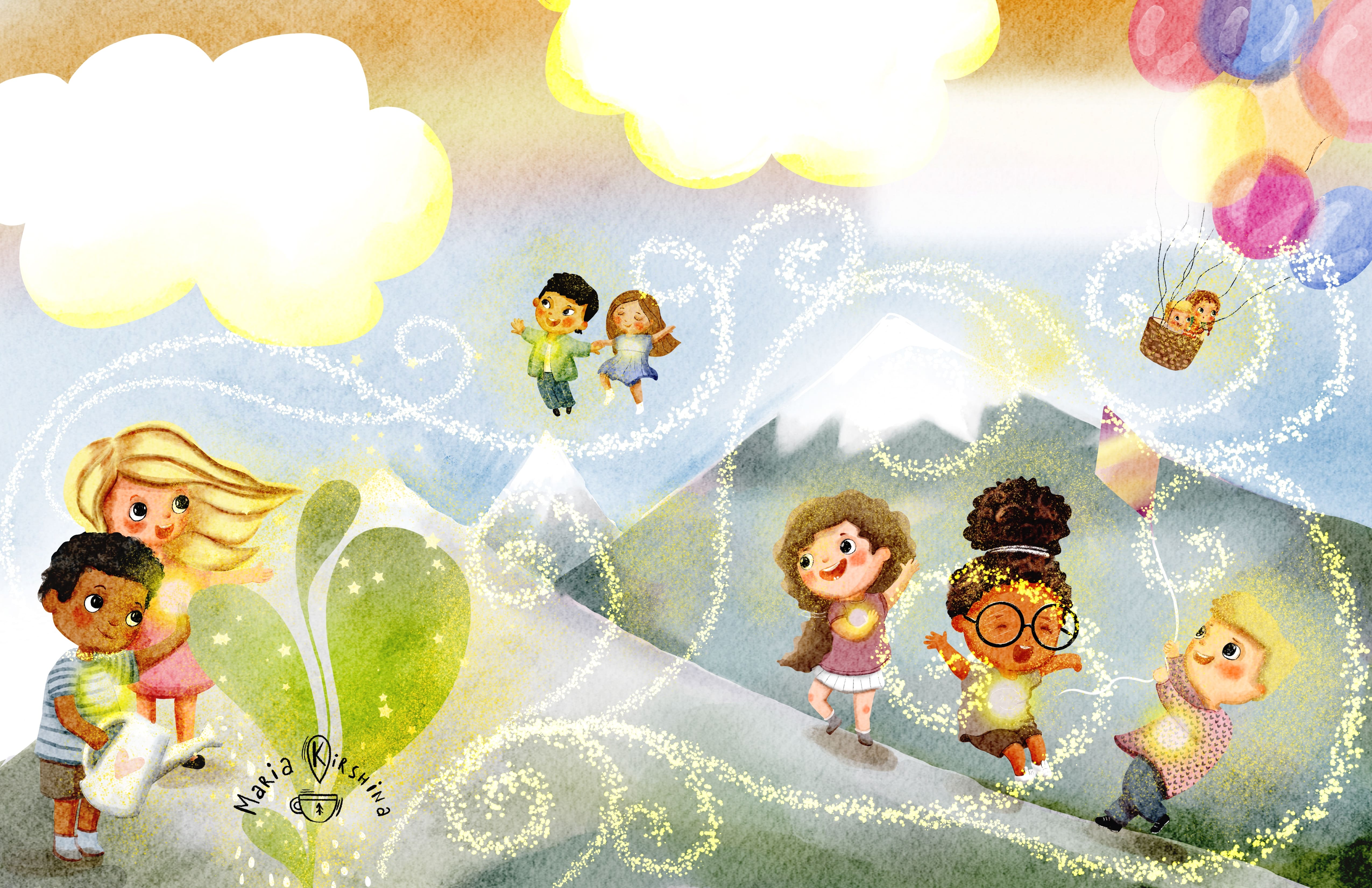 Picture book "The Christmas magic is in you"