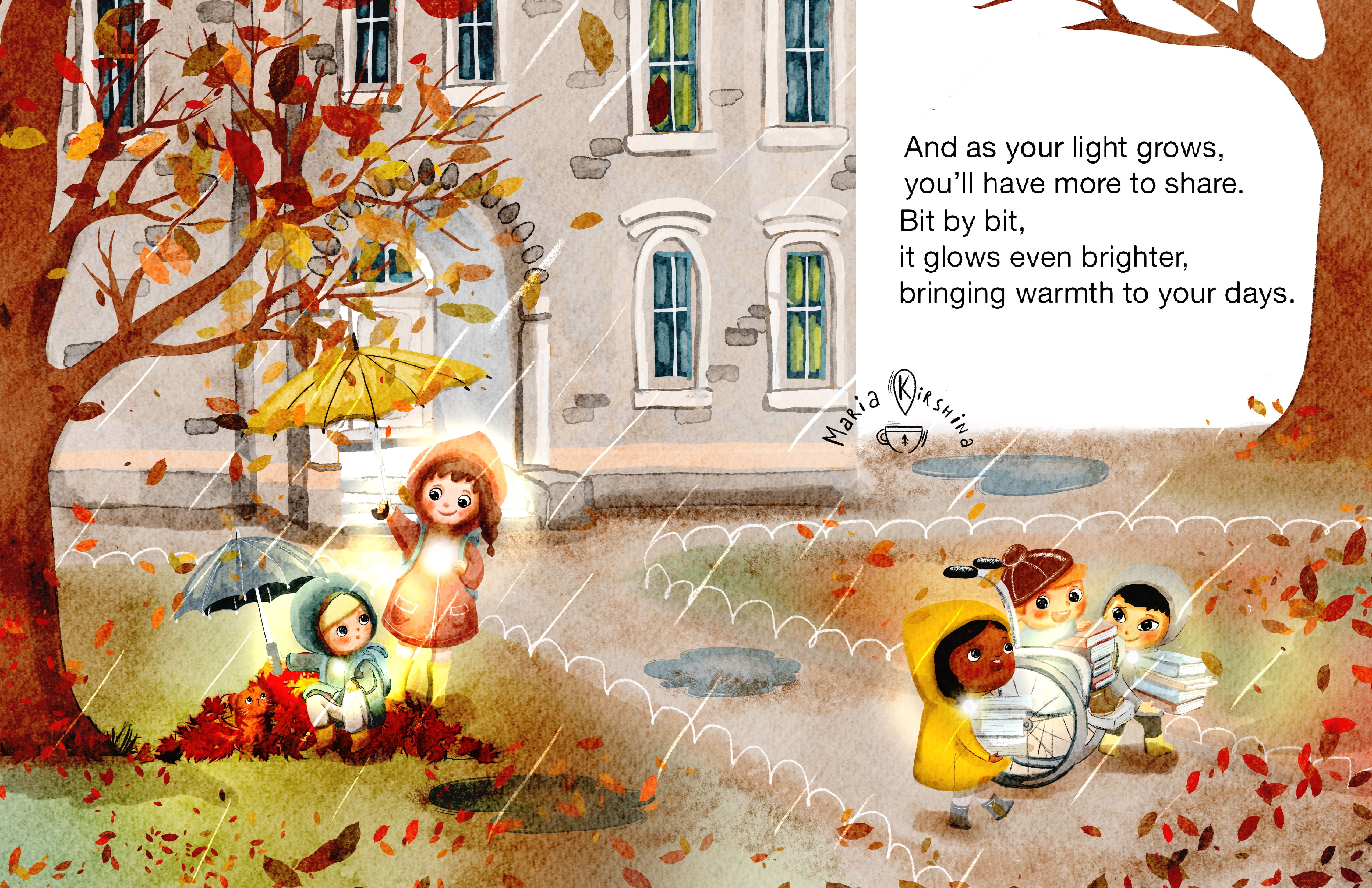 Picture book "The Christmas magic is in you"