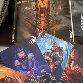 Иллюстрации для игры "Кланы Заккиры".