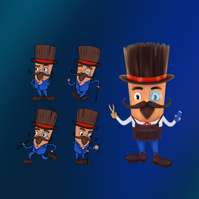 Разработка бренд-персонажа для барбершопа