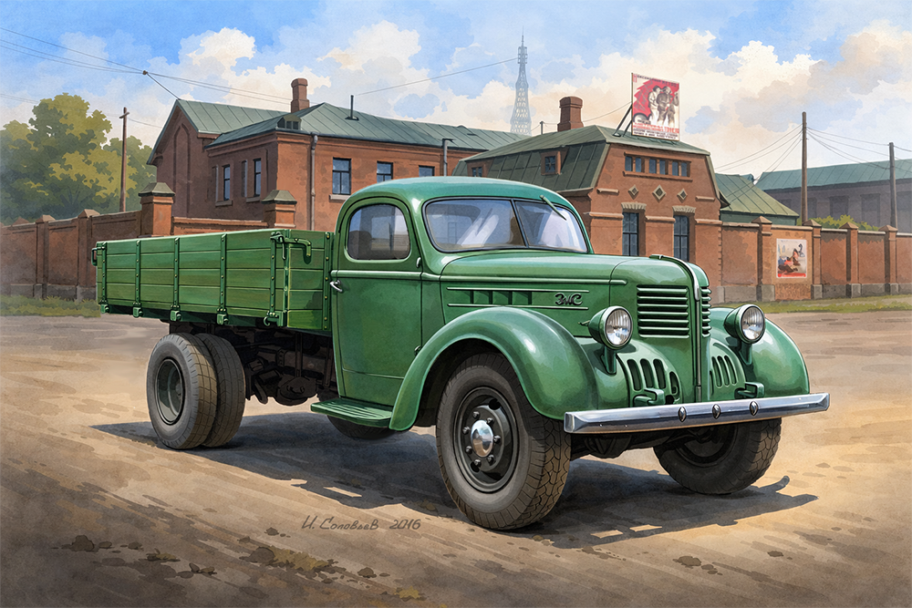 Советские довоенные грузовики