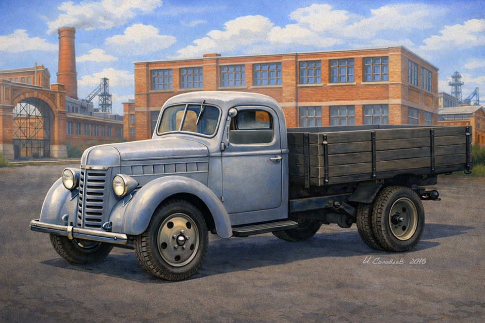 Советские довоенные грузовики