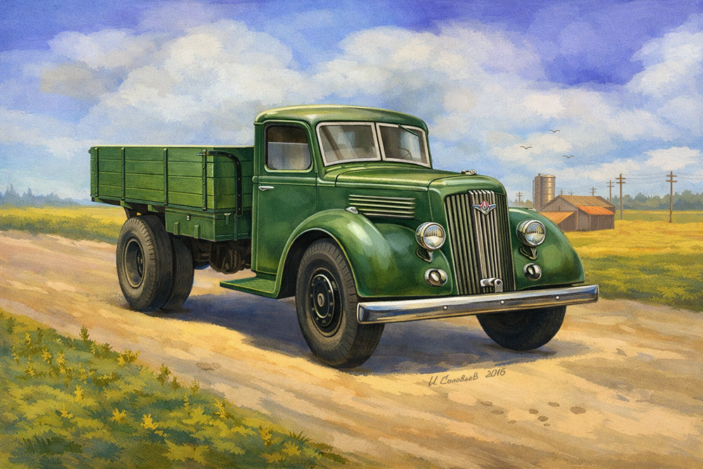 Советские довоенные грузовики