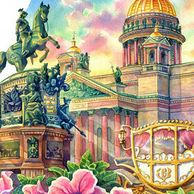 Композиции с видами Питера