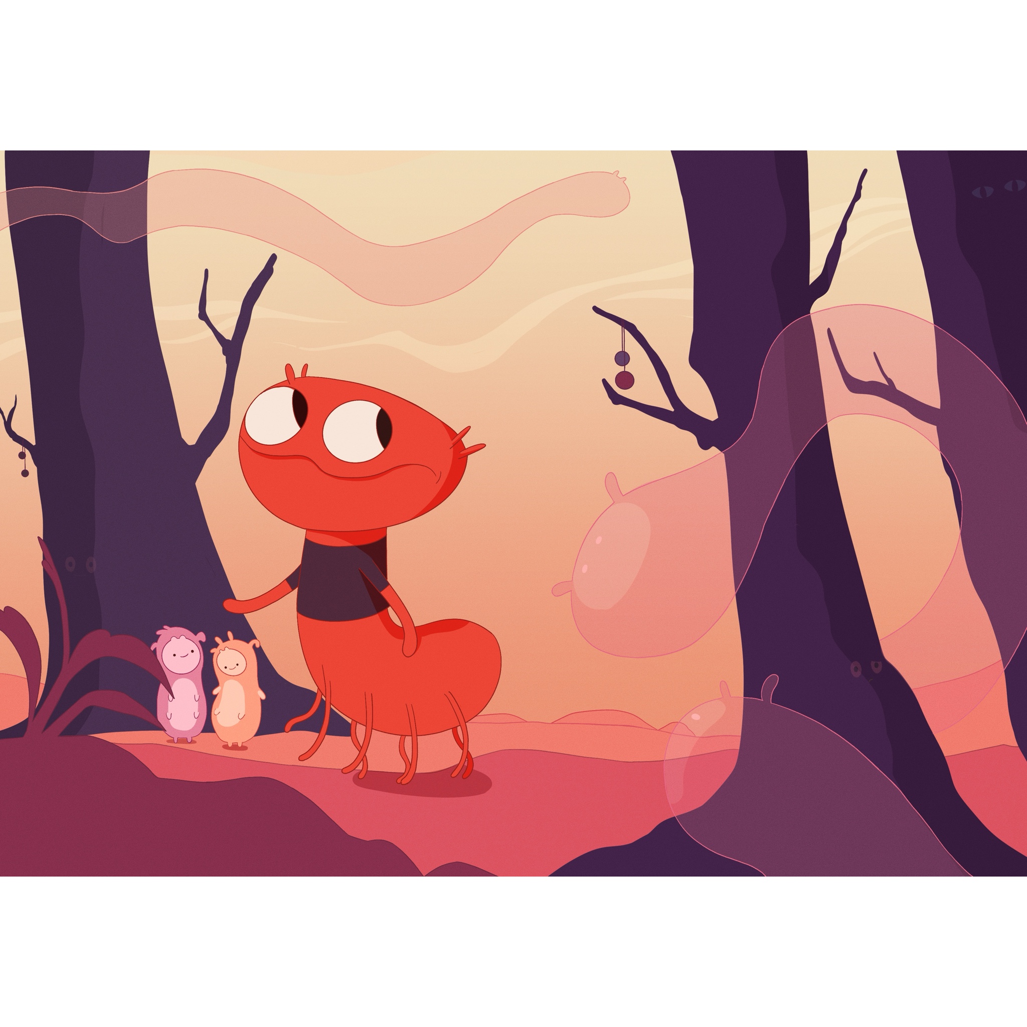 Приключения Эдди. Персонаж для детской книжки.