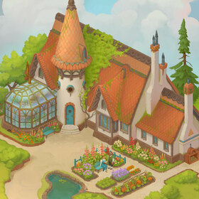 Дом волшебницы и травника