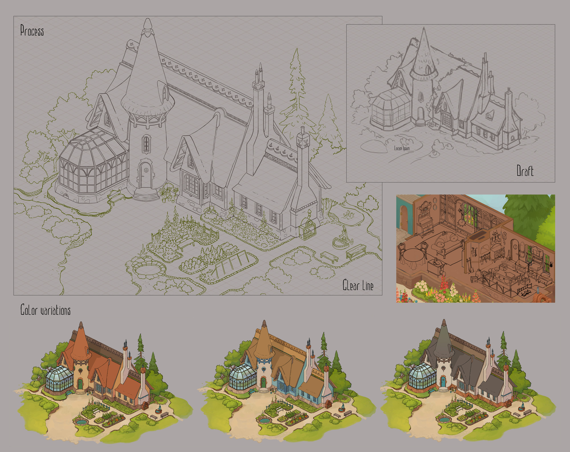 Дом волшебницы и травника