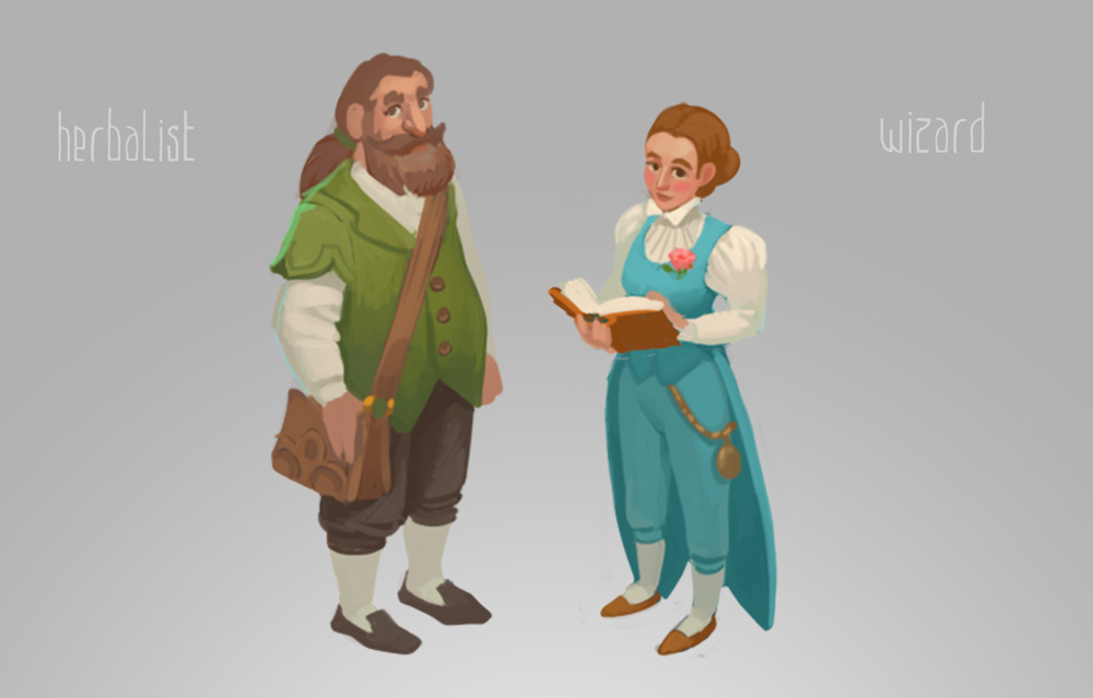 Дом волшебницы и травника