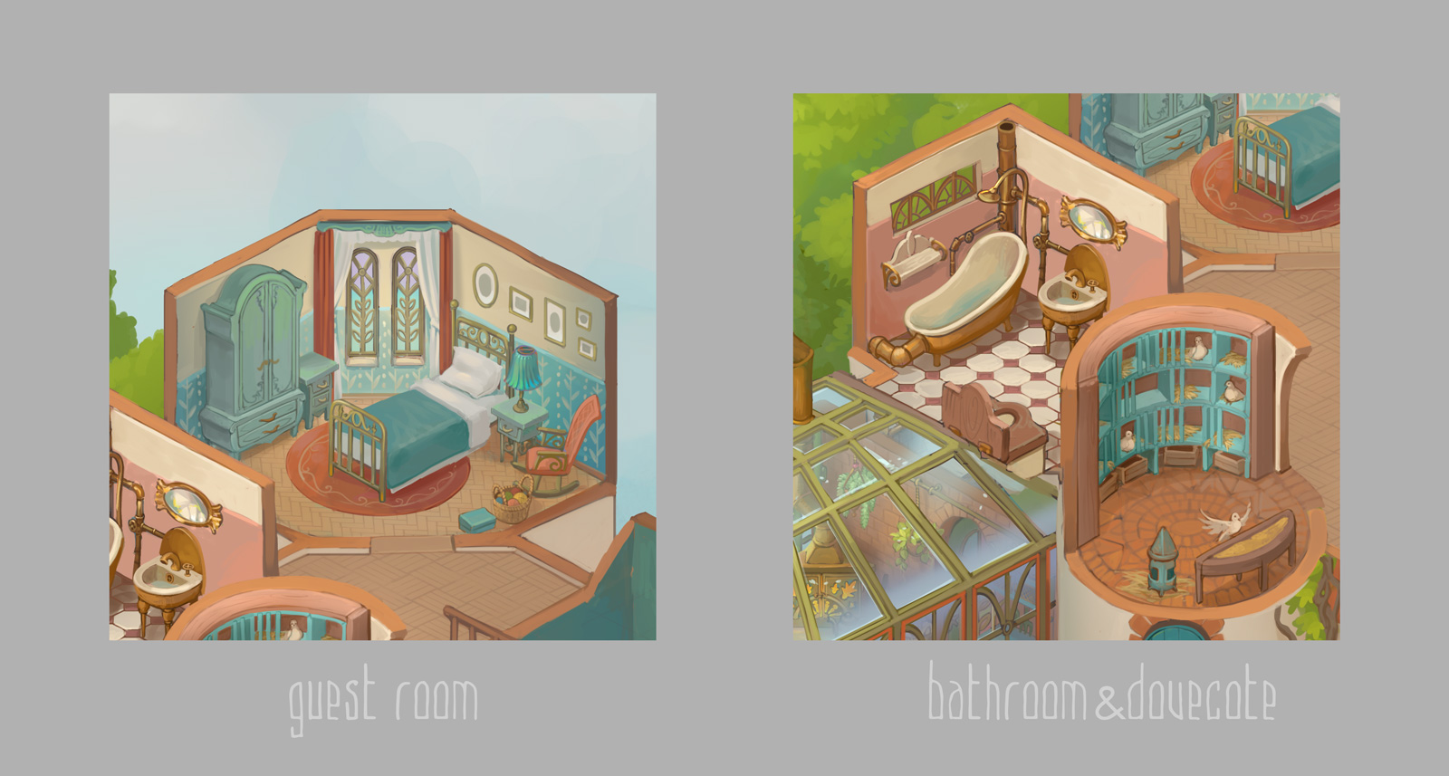 Дом волшебницы и травника