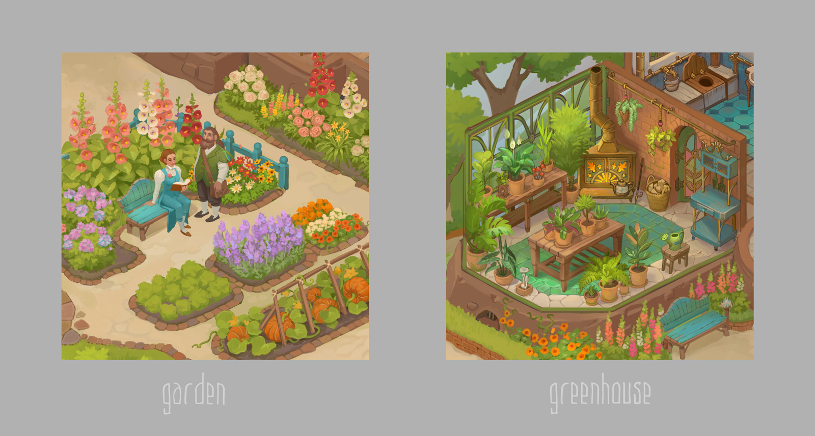 Дом волшебницы и травника