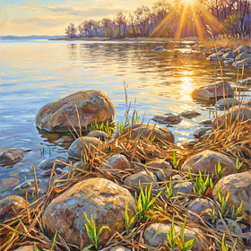 Весна на заливе